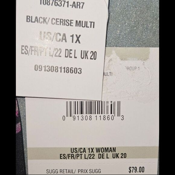 KASPER Plus Size Women's Bright Multi- Color Floral Pull On Midi Skirt 1X - Picture 11 of 12